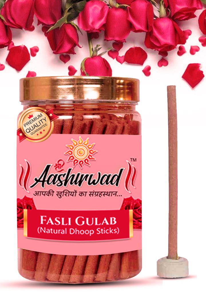 Fasli Gulab (Natural Dhoop Sticks)