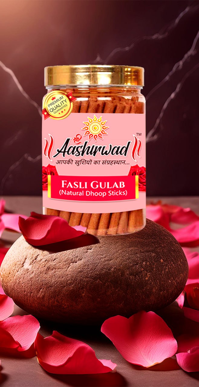 Fasli Gulab (Natural Dhoop Sticks)