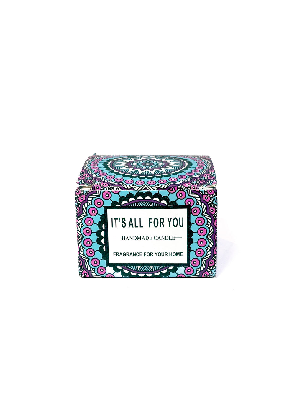 Candle with cover